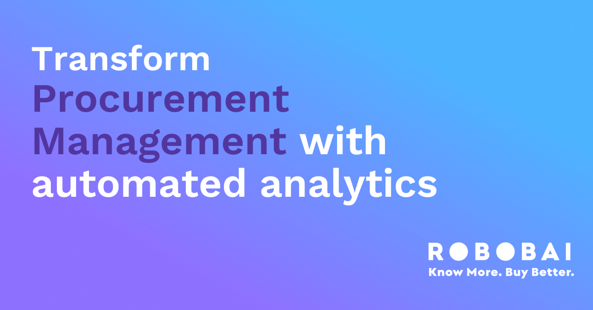 The ROI on Big Data Analytics in Procurement